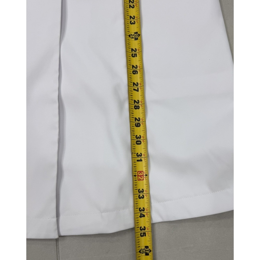 FIGS Bellevue Long Slim Lab Coat Women's Professional Medical Uniform Size Large - Picture 10 of 10